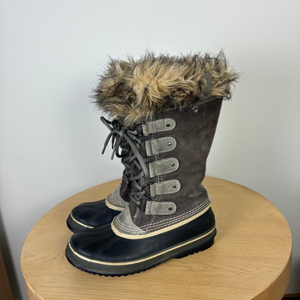 Sorel Joan of Arctic Waterproof Winter Boots Women's 8 Snow Spring Gorpcore - Picture 4 of 8
